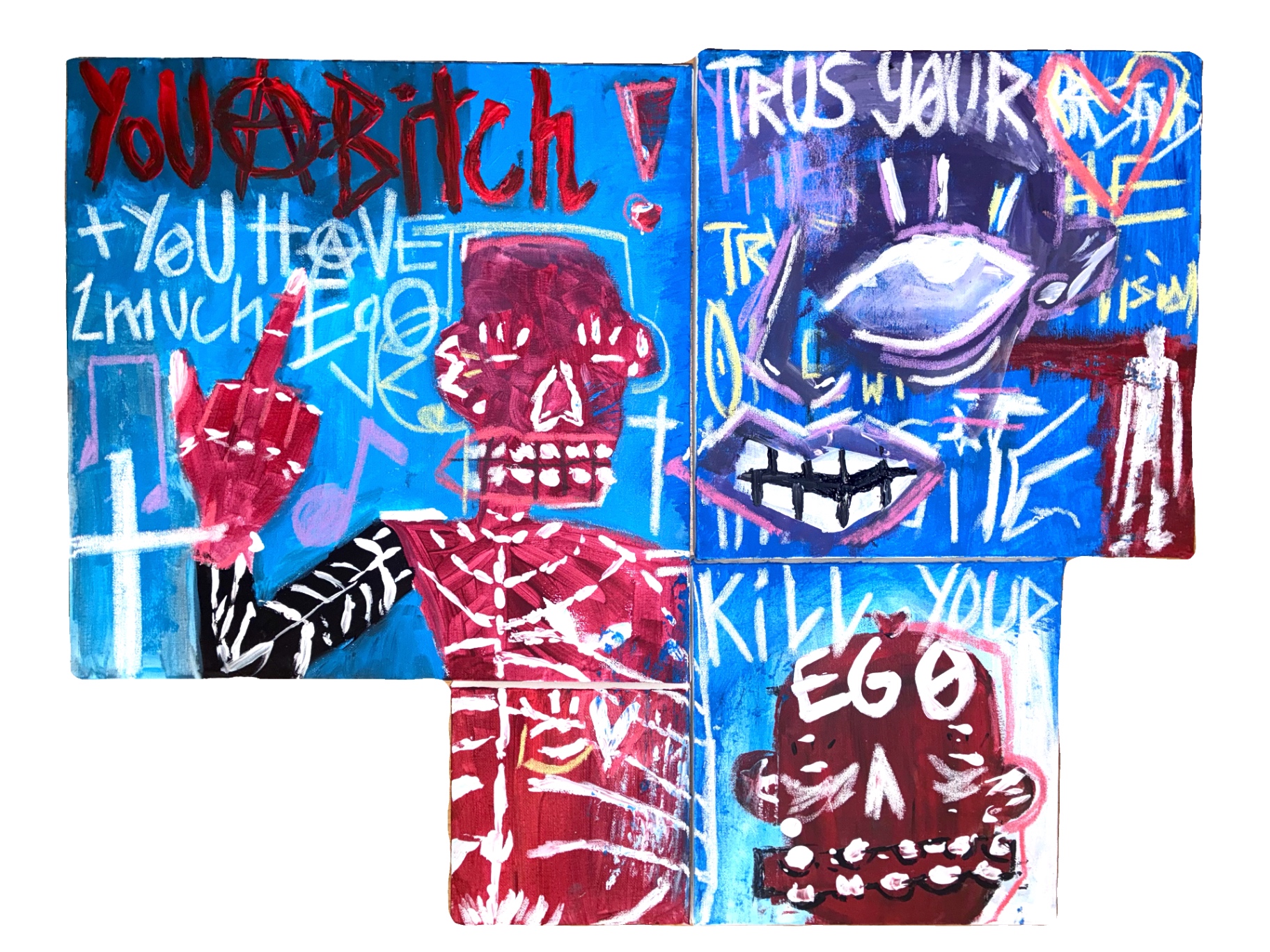 KILL YOUR EGO / TRUST YOUR HEART